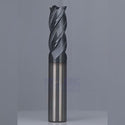 4 Flutes Solid Carbide End Mill TiAlN Coating for Finishing Steel