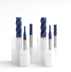 4FL Solid Carbide End Mill NaCo