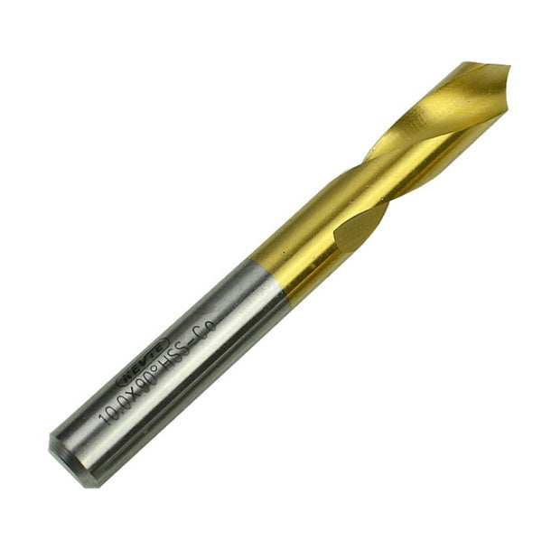 90° HSSco Spotting Drill Spot TiN Coated