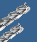 3FL Solid Carbide Roughing End Mill for Aluminum